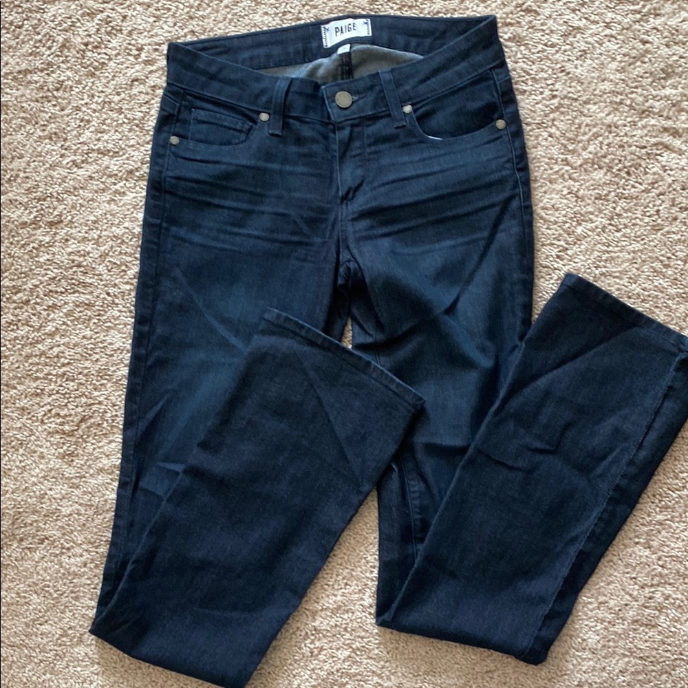 Paige Women's Dark Blue Jeans